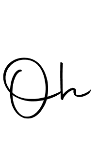 Design your own signature with our free online signature maker. With this signature software, you can create a handwritten (Autography-DOLnW) signature for name Oh. Oh signature style 10 images and pictures png