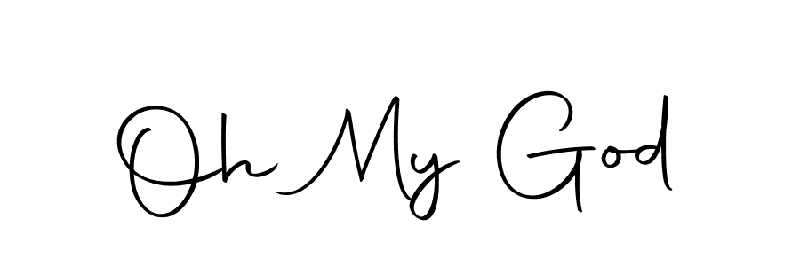 Design your own signature with our free online signature maker. With this signature software, you can create a handwritten (Autography-DOLnW) signature for name Oh My God. Oh My God signature style 10 images and pictures png