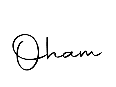 Make a beautiful signature design for name Oham. Use this online signature maker to create a handwritten signature for free. Oham signature style 10 images and pictures png