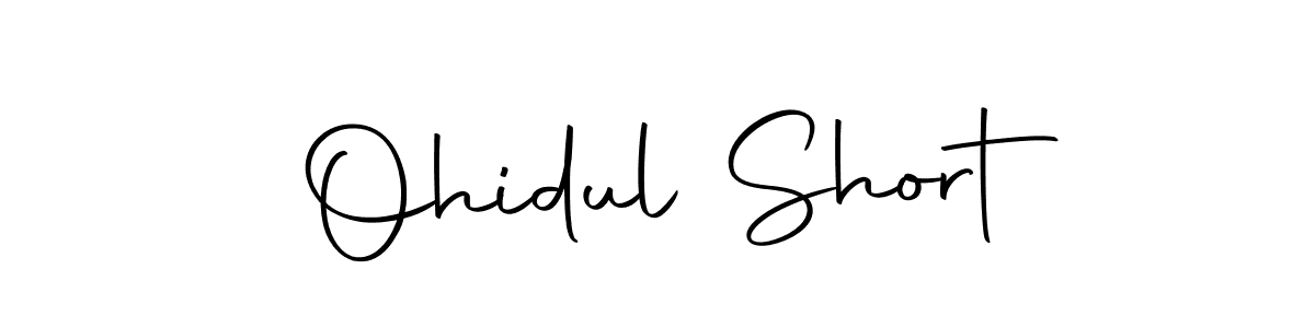 How to make Ohidul Short signature? Autography-DOLnW is a professional autograph style. Create handwritten signature for Ohidul Short name. Ohidul Short signature style 10 images and pictures png