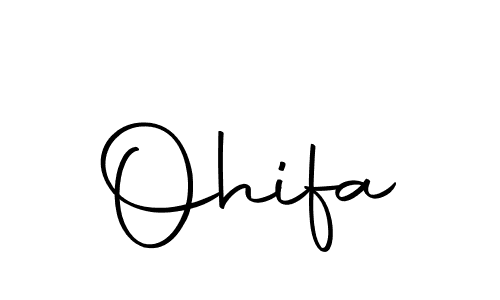 You should practise on your own different ways (Autography-DOLnW) to write your name (Ohifa) in signature. don't let someone else do it for you. Ohifa signature style 10 images and pictures png