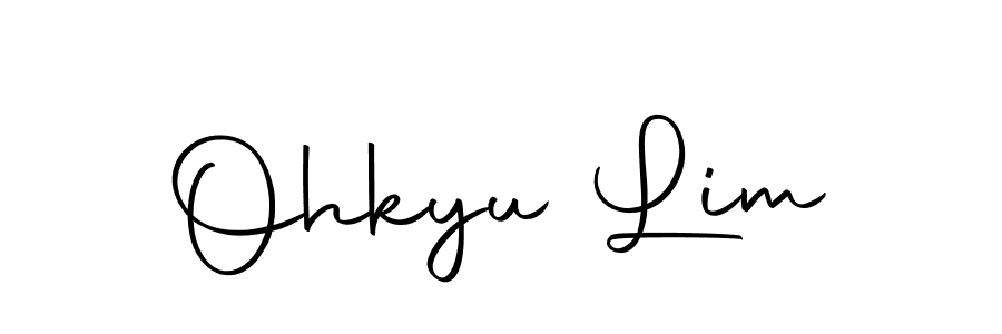 How to make Ohkyu Lim signature? Autography-DOLnW is a professional autograph style. Create handwritten signature for Ohkyu Lim name. Ohkyu Lim signature style 10 images and pictures png