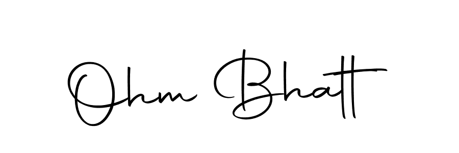 How to Draw Ohm Bhatt signature style? Autography-DOLnW is a latest design signature styles for name Ohm Bhatt. Ohm Bhatt signature style 10 images and pictures png