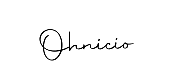 Make a beautiful signature design for name Ohnicio. Use this online signature maker to create a handwritten signature for free. Ohnicio signature style 10 images and pictures png