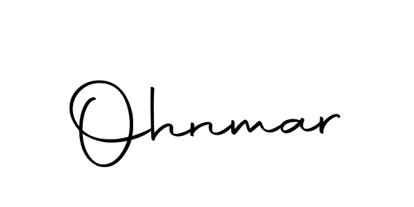 Make a beautiful signature design for name Ohnmar. Use this online signature maker to create a handwritten signature for free. Ohnmar signature style 10 images and pictures png