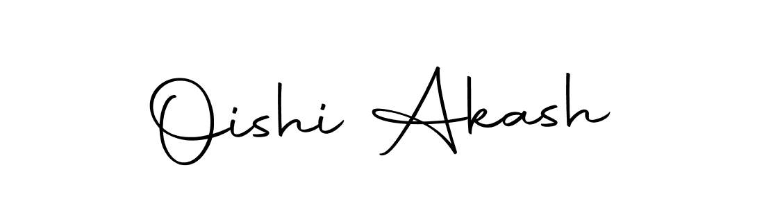 Make a beautiful signature design for name Oishi Akash. With this signature (Autography-DOLnW) style, you can create a handwritten signature for free. Oishi Akash signature style 10 images and pictures png
