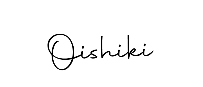 You should practise on your own different ways (Autography-DOLnW) to write your name (Oishiki) in signature. don't let someone else do it for you. Oishiki signature style 10 images and pictures png