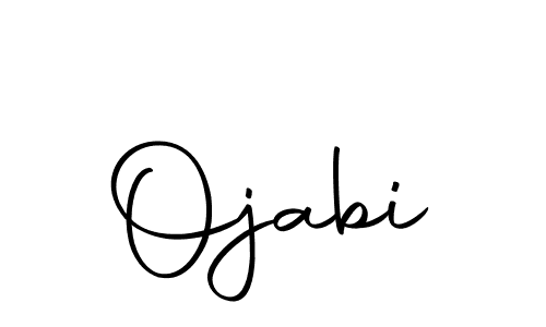 How to make Ojabi signature? Autography-DOLnW is a professional autograph style. Create handwritten signature for Ojabi name. Ojabi signature style 10 images and pictures png