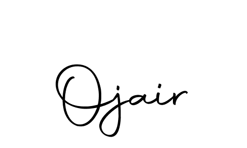 Use a signature maker to create a handwritten signature online. With this signature software, you can design (Autography-DOLnW) your own signature for name Ojair. Ojair signature style 10 images and pictures png