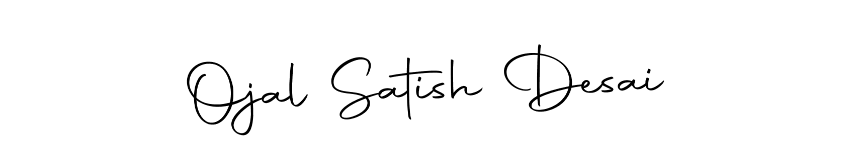 Design your own signature with our free online signature maker. With this signature software, you can create a handwritten (Autography-DOLnW) signature for name Ojal Satish Desai. Ojal Satish Desai signature style 10 images and pictures png
