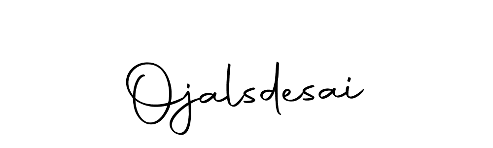 Also we have Ojalsdesai name is the best signature style. Create professional handwritten signature collection using Autography-DOLnW autograph style. Ojalsdesai signature style 10 images and pictures png