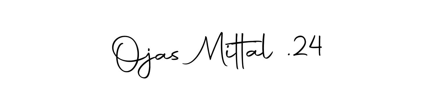 Also we have Ojas Mittal .24 name is the best signature style. Create professional handwritten signature collection using Autography-DOLnW autograph style. Ojas Mittal .24 signature style 10 images and pictures png