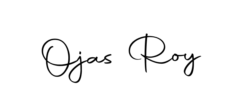 Create a beautiful signature design for name Ojas Roy. With this signature (Autography-DOLnW) fonts, you can make a handwritten signature for free. Ojas Roy signature style 10 images and pictures png