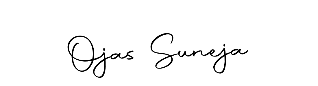 Make a beautiful signature design for name Ojas Suneja. With this signature (Autography-DOLnW) style, you can create a handwritten signature for free. Ojas Suneja signature style 10 images and pictures png