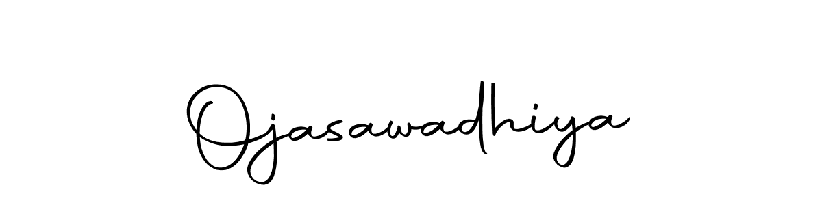 How to make Ojasawadhiya signature? Autography-DOLnW is a professional autograph style. Create handwritten signature for Ojasawadhiya name. Ojasawadhiya signature style 10 images and pictures png