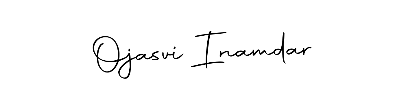 You can use this online signature creator to create a handwritten signature for the name Ojasvi Inamdar. This is the best online autograph maker. Ojasvi Inamdar signature style 10 images and pictures png