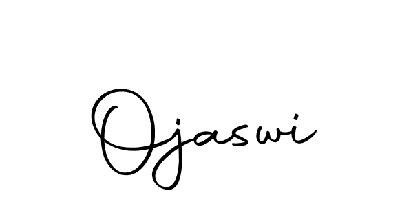 Make a beautiful signature design for name Ojaswi. With this signature (Autography-DOLnW) style, you can create a handwritten signature for free. Ojaswi signature style 10 images and pictures png