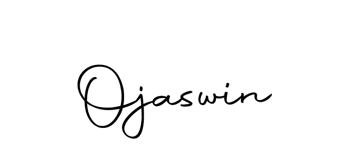 Make a beautiful signature design for name Ojaswin. With this signature (Autography-DOLnW) style, you can create a handwritten signature for free. Ojaswin signature style 10 images and pictures png