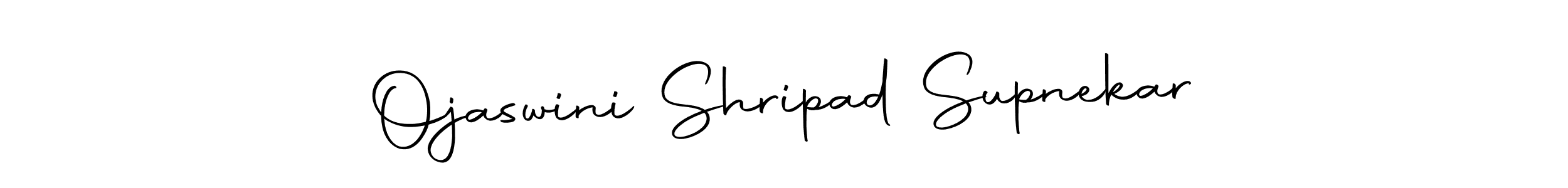 Once you've used our free online signature maker to create your best signature Autography-DOLnW style, it's time to enjoy all of the benefits that Ojaswini Shripad Supnekar name signing documents. Ojaswini Shripad Supnekar signature style 10 images and pictures png