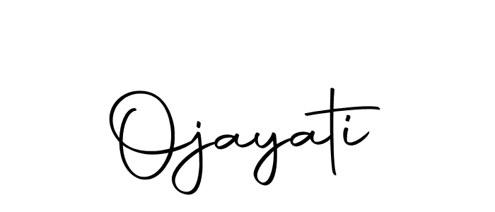 Make a beautiful signature design for name Ojayati. With this signature (Autography-DOLnW) style, you can create a handwritten signature for free. Ojayati signature style 10 images and pictures png