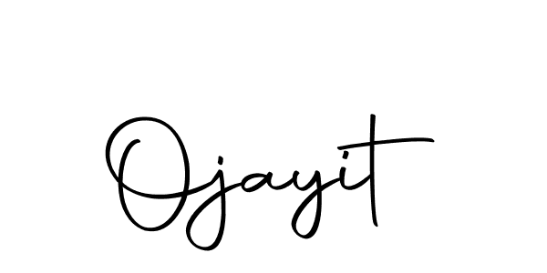 How to make Ojayit signature? Autography-DOLnW is a professional autograph style. Create handwritten signature for Ojayit name. Ojayit signature style 10 images and pictures png