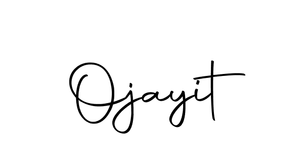 How to make Ojayit signature? Autography-DOLnW is a professional autograph style. Create handwritten signature for Ojayit name. Ojayit signature style 10 images and pictures png