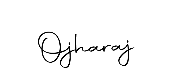 Design your own signature with our free online signature maker. With this signature software, you can create a handwritten (Autography-DOLnW) signature for name Ojharaj. Ojharaj signature style 10 images and pictures png