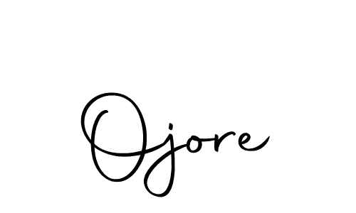 Make a beautiful signature design for name Ojore. Use this online signature maker to create a handwritten signature for free. Ojore signature style 10 images and pictures png