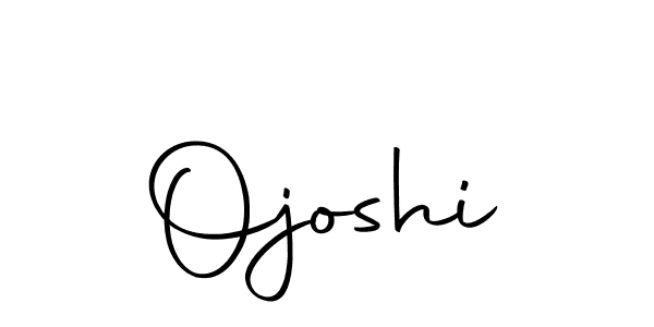 Create a beautiful signature design for name Ojoshi. With this signature (Autography-DOLnW) fonts, you can make a handwritten signature for free. Ojoshi signature style 10 images and pictures png