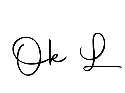 Here are the top 10 professional signature styles for the name Ok L. These are the best autograph styles you can use for your name. Ok L signature style 10 images and pictures png