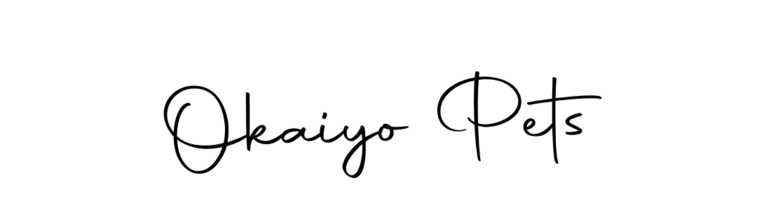 Use a signature maker to create a handwritten signature online. With this signature software, you can design (Autography-DOLnW) your own signature for name Okaiyo Pets. Okaiyo Pets signature style 10 images and pictures png