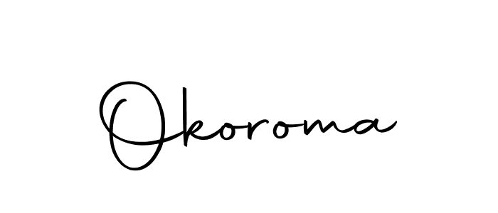 How to make Okoroma name signature. Use Autography-DOLnW style for creating short signs online. This is the latest handwritten sign. Okoroma signature style 10 images and pictures png