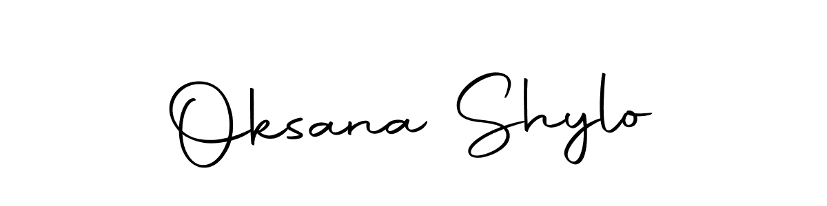 Here are the top 10 professional signature styles for the name Oksana Shylo. These are the best autograph styles you can use for your name. Oksana Shylo signature style 10 images and pictures png