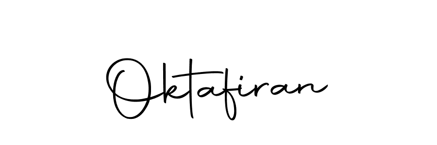 How to make Oktafiran name signature. Use Autography-DOLnW style for creating short signs online. This is the latest handwritten sign. Oktafiran signature style 10 images and pictures png