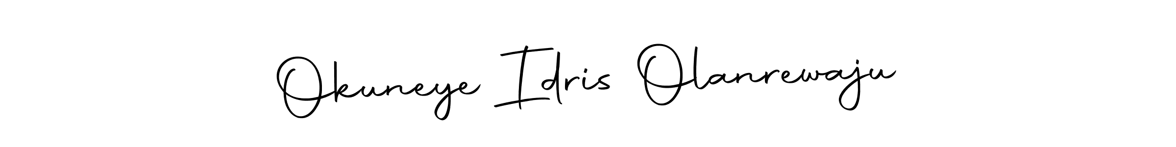 Here are the top 10 professional signature styles for the name Okuneye Idris Olanrewaju. These are the best autograph styles you can use for your name. Okuneye Idris Olanrewaju signature style 10 images and pictures png