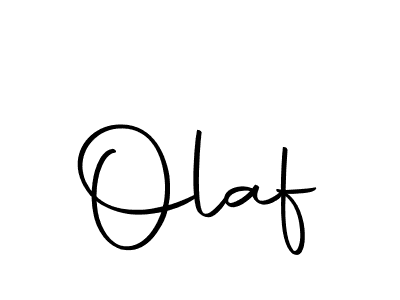 Design your own signature with our free online signature maker. With this signature software, you can create a handwritten (Autography-DOLnW) signature for name Olaf. Olaf signature style 10 images and pictures png