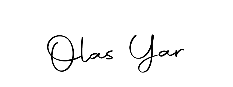 This is the best signature style for the Olas Yar name. Also you like these signature font (Autography-DOLnW). Mix name signature. Olas Yar signature style 10 images and pictures png