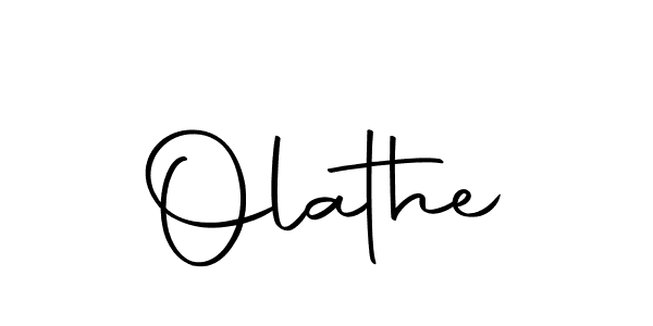 You should practise on your own different ways (Autography-DOLnW) to write your name (Olathe) in signature. don't let someone else do it for you. Olathe signature style 10 images and pictures png