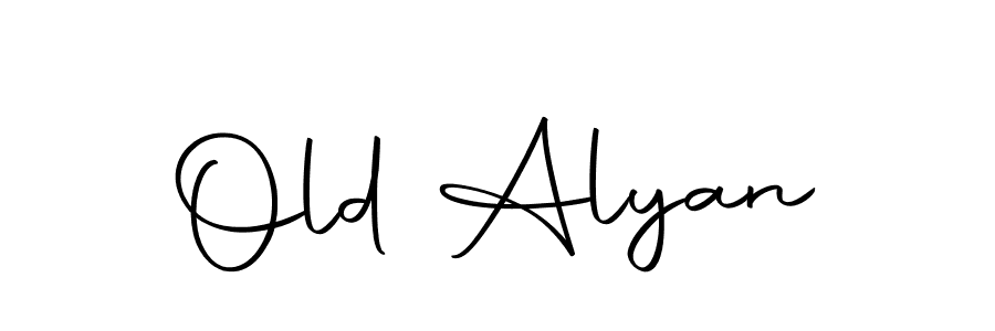 Here are the top 10 professional signature styles for the name Old Alyan. These are the best autograph styles you can use for your name. Old Alyan signature style 10 images and pictures png