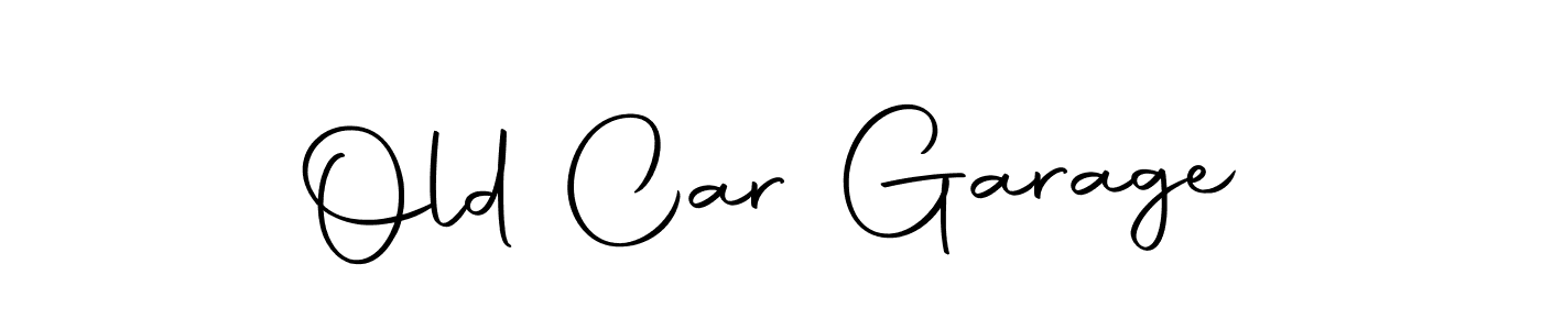 Old Car Garage stylish signature style. Best Handwritten Sign (Autography-DOLnW) for my name. Handwritten Signature Collection Ideas for my name Old Car Garage. Old Car Garage signature style 10 images and pictures png
