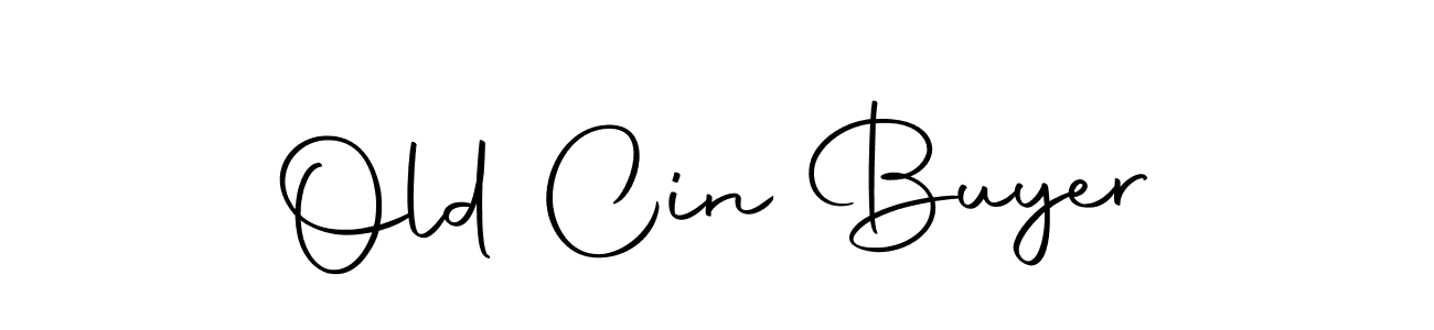 Make a beautiful signature design for name Old Cin Buyer. With this signature (Autography-DOLnW) style, you can create a handwritten signature for free. Old Cin Buyer signature style 10 images and pictures png