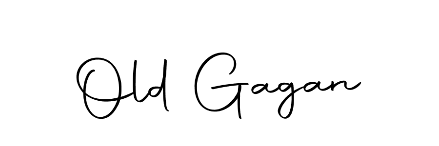 How to make Old Gagan name signature. Use Autography-DOLnW style for creating short signs online. This is the latest handwritten sign. Old Gagan signature style 10 images and pictures png