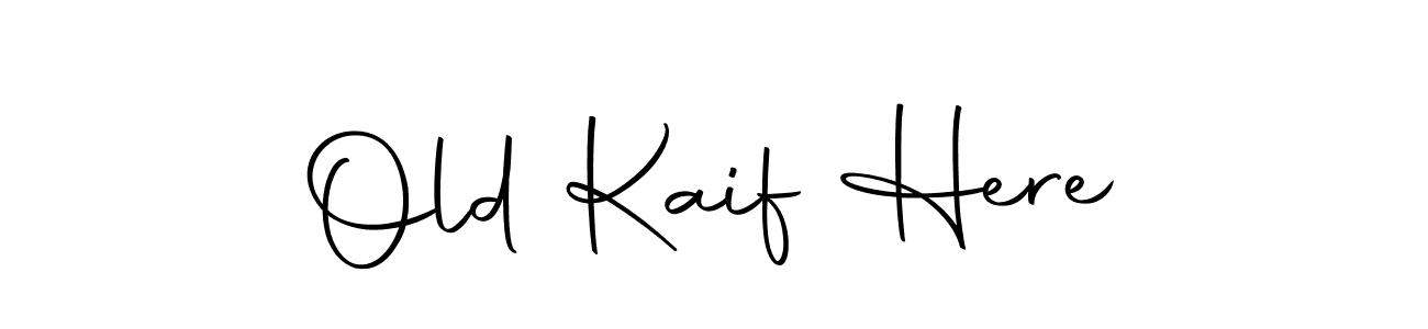 You can use this online signature creator to create a handwritten signature for the name Old Kaif Here. This is the best online autograph maker. Old Kaif Here signature style 10 images and pictures png