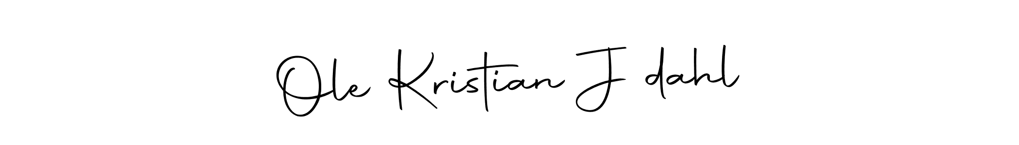 How to make Ole Kristian J�dahl signature? Autography-DOLnW is a professional autograph style. Create handwritten signature for Ole Kristian J�dahl name. Ole Kristian J�dahl signature style 10 images and pictures png