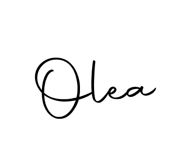 Design your own signature with our free online signature maker. With this signature software, you can create a handwritten (Autography-DOLnW) signature for name Olea. Olea signature style 10 images and pictures png