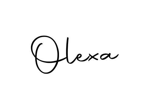 Make a beautiful signature design for name Olexa. With this signature (Autography-DOLnW) style, you can create a handwritten signature for free. Olexa signature style 10 images and pictures png