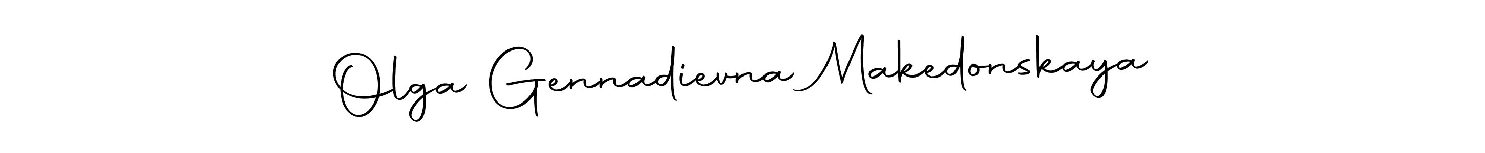 Also You can easily find your signature by using the search form. We will create Olga Gennadievna Makedonskaya name handwritten signature images for you free of cost using Autography-DOLnW sign style. Olga Gennadievna Makedonskaya signature style 10 images and pictures png