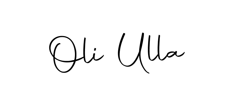 Also You can easily find your signature by using the search form. We will create Oli Ulla name handwritten signature images for you free of cost using Autography-DOLnW sign style. Oli Ulla signature style 10 images and pictures png