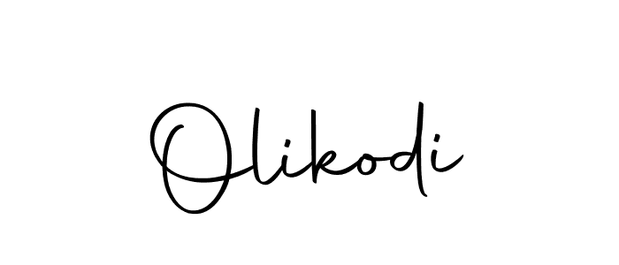 Use a signature maker to create a handwritten signature online. With this signature software, you can design (Autography-DOLnW) your own signature for name Olikodi. Olikodi signature style 10 images and pictures png