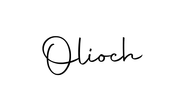 Make a beautiful signature design for name Olioch. With this signature (Autography-DOLnW) style, you can create a handwritten signature for free. Olioch signature style 10 images and pictures png